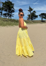 Charger l'image dans la galerie, Robe longue jaune soleil DITA  ( 34 au 44)