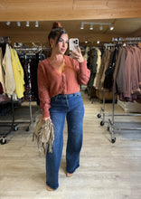 Charger l&#39;image dans la galerie, Jeans large bleu QUEEN (38 au 48)