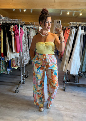 Pantalon jaune dolce vita ( 36 au 42 )