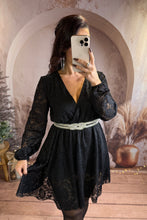 Charger l'image dans la galerie, Robe/short en dentelle noir ROXY (36 au 46)