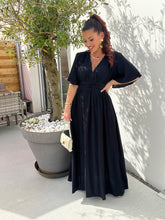 Charger l'image dans la galerie, Robe noir PALOMA ( 40 au 48 ) New