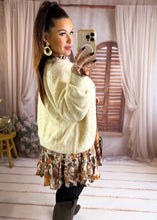 Charger l'image dans la galerie, Gilet beige tout doux Appoline (34 au 48)