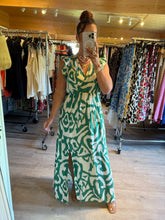 Charger l&#39;image dans la galerie, Robe Izïa verte ( reste taille 46/48 )