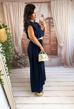 Charger l'image dans la galerie, Combinaison coupe large bleu marine RACHEL (46 au 54)