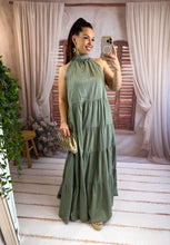 Charger l'image dans la galerie, Robe longue kaki MOLLY ( 36 au 44 )