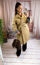 Charger l'image dans la galerie, Manteau trench camel SANDRA (36 au 46)