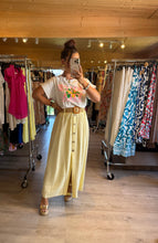 Charger l'image dans la galerie, Jupe Claudia jaune avec ceinture  ☀️( 34 au 46 )