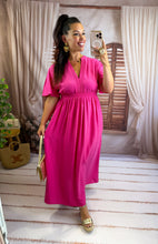 Charger l'image dans la galerie, Robe fuchsia team petite TALI (40 au 48)