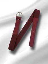 Charger l&#39;image dans la galerie, Ceinture élastique bordeaux LIA
