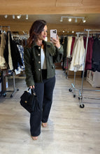 Charger l&#39;image dans la galerie, Veste kaki ARIANA (36 au 44)