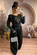 Charger l'image dans la galerie, Top noir ÉLODIE (34 au 38)