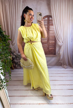 Charger l'image dans la galerie, Ensemble top + jupe jaune MANON (36 au 42)