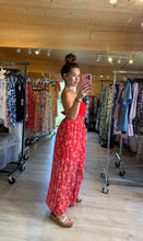 Charger l&#39;image dans la galerie, Jupe rouge fendu NINA