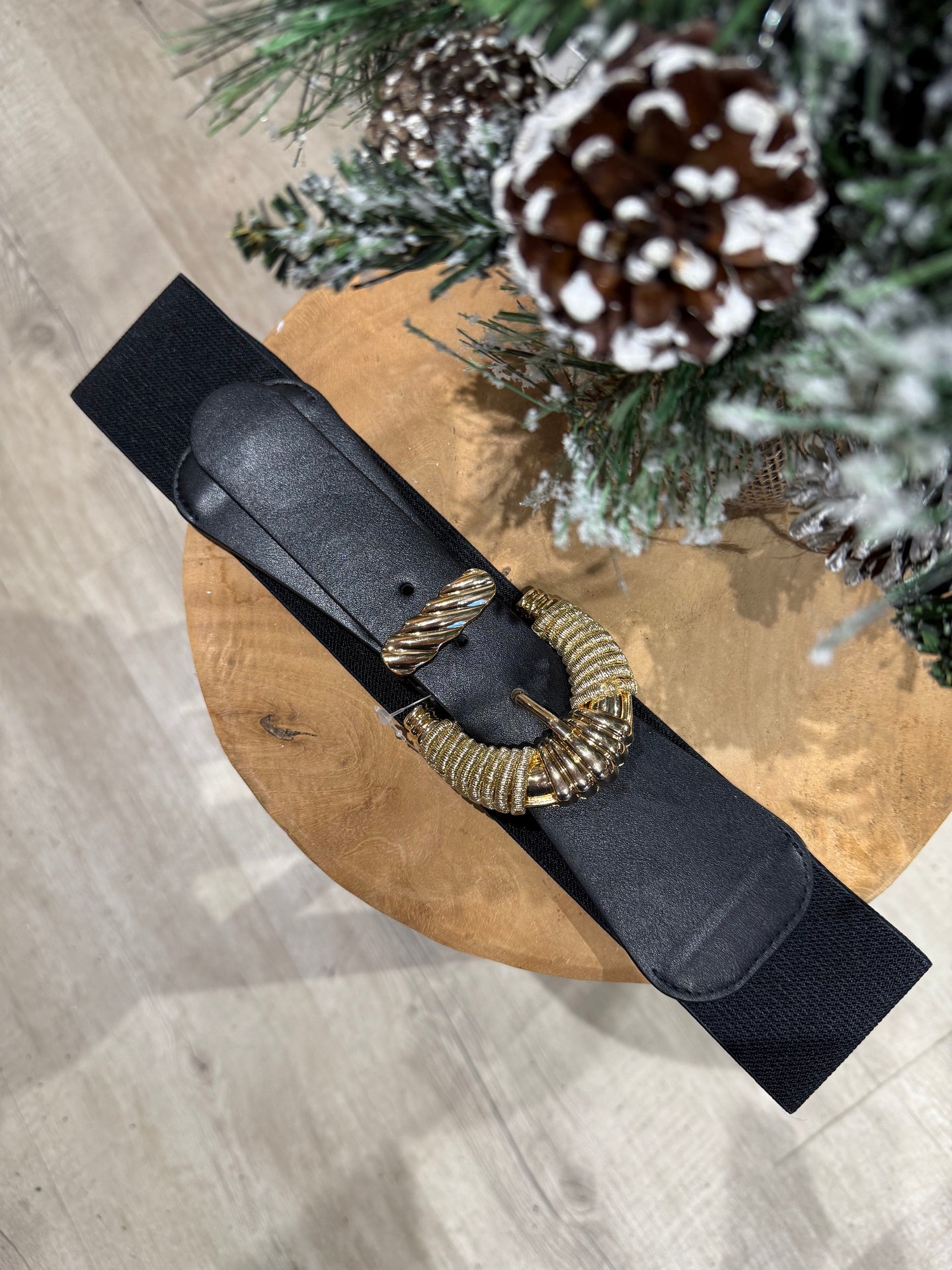 Ceinture noir élastique z1