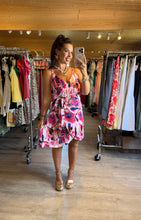 Charger l&#39;image dans la galerie, Robe courte à bretelles ROSALIA (reste taille m/l )