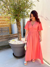 Charger l'image dans la galerie, Robe pêche  Paloma ( 40 au 48) New