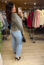 Charger l'image dans la galerie, Veste en jeans léopard ORNELLA (36 au 48)