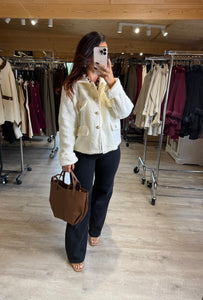 Veste blanche/écru Ariana ( 36 au 44)