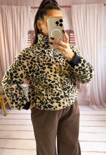 Charger l'image dans la galerie, Veste polaire léopard LAURA (34 au 48)