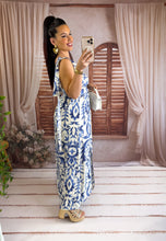 Charger l'image dans la galerie, Robe motif bleu multi position ASSIA (36 au 46)