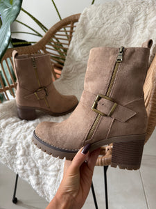 Bottine taupe clair Anita