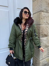 Charger l&#39;image dans la galerie, Manteau kaki MELISSA (36 au 46)