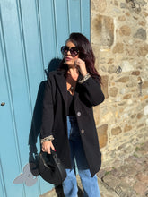 Charger l&#39;image dans la galerie, Manteau soleil noir NAIRA (34 au 52