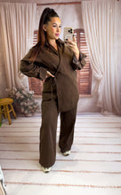 Charger l'image dans la galerie, Ensemble en jeans chocolat ROMY (40 au 44)