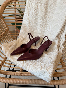 Escarpin bordeaux FILIA