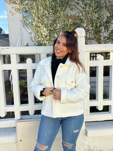 Veste blanche/écru Ariana ( 36 au 44)