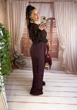 Charger l'image dans la galerie, Pantalon de costume fluide bordeaux BILL