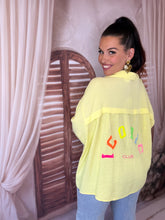 Charger l'image dans la galerie, Chemise gaz de coton iconic jaune OCÉANE (36 au 48) New