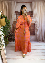 Charger l'image dans la galerie, Robe longue orange GARANCE (36 au 42) New