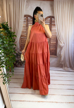 Charger l'image dans la galerie, Robe longue terracota MOLLY( 36 au 44 )