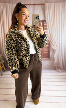 Charger l'image dans la galerie, Veste polaire léopard LAURA (34 au 48)