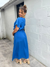 Charger l&#39;image dans la galerie, Robe bleu ATILA ( 36 au 50 )