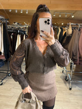 Charger l&#39;image dans la galerie, Gilet tout doux café DONNA (34 au 40)