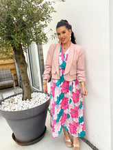 Charger l&#39;image dans la galerie, Blazer court vieux rose MIA ( 36 au 48 )