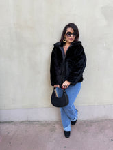 Charger l&#39;image dans la galerie, Manteau doudou réversible LILIA (36 au 40)