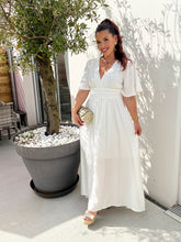 Charger l'image dans la galerie, Robe blanche PALOMA( 40 au 48 ) New