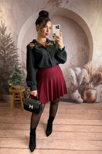 Charger l'image dans la galerie, Jupe milani bordeaux RINKO (34 au 40 )