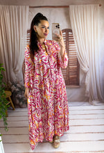 Charger l'image dans la galerie, Robe loose rose THAIS (38 au 46)