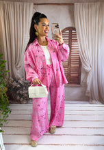 Charger l'image dans la galerie, Pantalon rose gaz de coton bandana ( 36 au 46 )