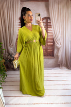 Charger l'image dans la galerie, Robe longue Spain vert olive ( 38 au 48)