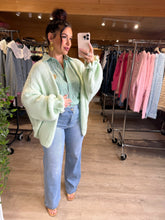 Charger l'image dans la galerie, Maxi gilet vert d'eau (36 au 46)