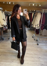 Charger l&#39;image dans la galerie, Blazer noir TILIA (34 au 50)