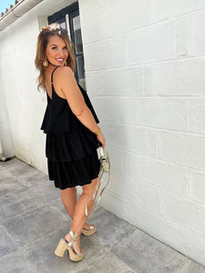 Robe courte josy noir ( 34 au 40 )