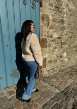 Charger l&#39;image dans la galerie, Manteau fourrure synthétique beige IRINA (34 au 42)