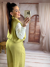 Charger l'image dans la galerie, Pantalon vert amande LISSA  (36 au 42)