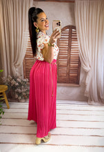 Charger l'image dans la galerie, Pantalon Plissé fuchsia LONDRES (38 au 48)